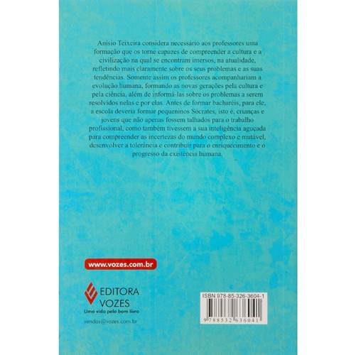 Tamanhos, Medidas e Dimensões do produto Livro - Anísio Teixeira - Experiência Reflexiva e Projeto Democrático