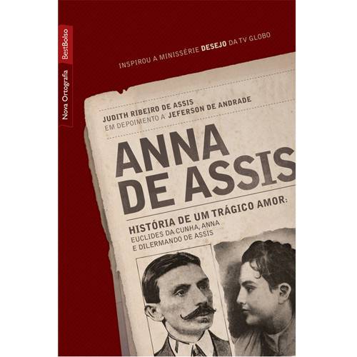 Tamanhos, Medidas e Dimensões do produto Livro - Anna de Assis - Histórias de um Trágico Amor - Edição de Bolso