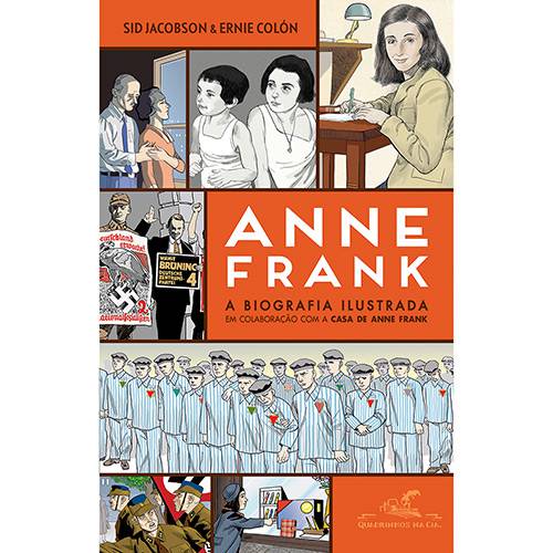 Tamanhos, Medidas e Dimensões do produto Livro - Anne Frank: a Biografia Ilustrada