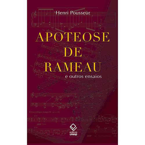 Tamanhos, Medidas e Dimensões do produto Livro - Apoteose de Rameau