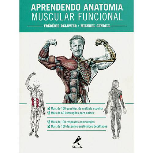 Tamanhos, Medidas e Dimensões do produto Livro - Aprendendo Anatomia Muscular Funcional