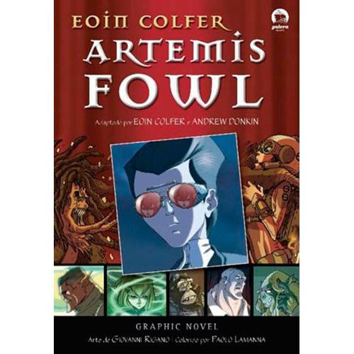 Tamanhos, Medidas e Dimensões do produto Livro - Artemis Fowl (Graphic Novel) - Edição Econômica