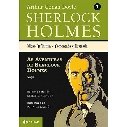 Tamanhos, Medidas e Dimensões do produto Livro - as Aventuras de Sherlock Holmes - Coleção Sherlock Holmes - Vol. 1 (Edição Definitiva)