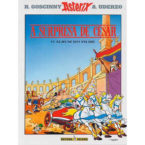 Tamanhos, Medidas e Dimensões do produto Livro - Asterix: a Surpresa de César - o Álbum do Filme