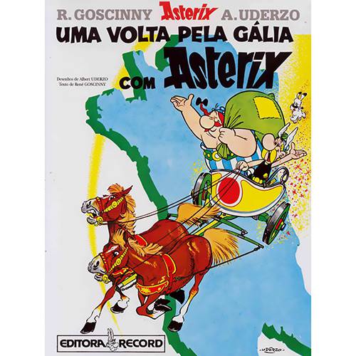 Tamanhos, Medidas e Dimensões do produto Livro - Asterix e uma Volta Pela Gália