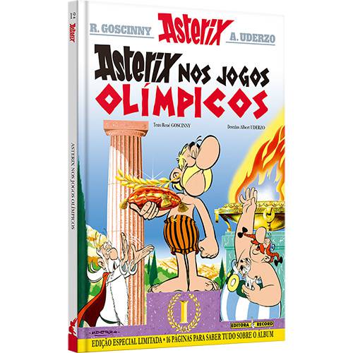 Tamanhos, Medidas e Dimensões do produto Livro - Asterix Nos Jogos Olímpicos (edição Especial)