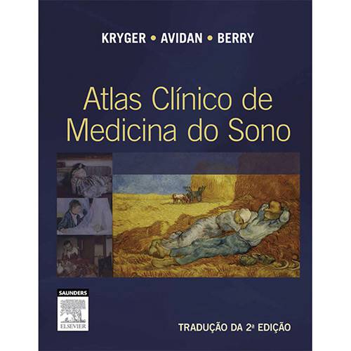 Tamanhos, Medidas e Dimensões do produto Livro - Atlas Clínico de Medicina do Sono