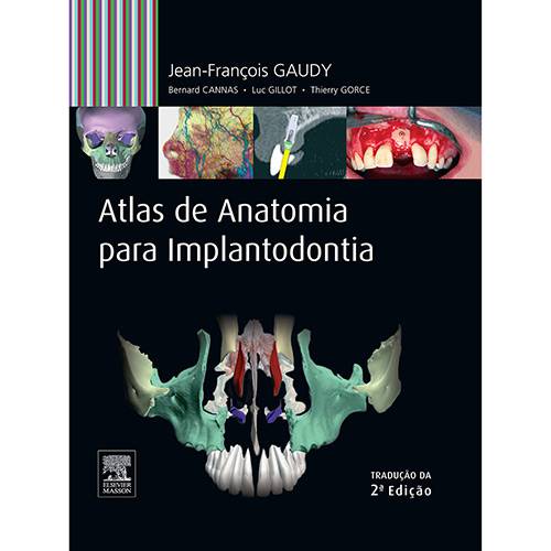 Tamanhos, Medidas e Dimensões do produto Livro - Atlas de Anatomia para Implantodontia