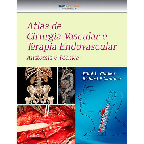 Tamanhos, Medidas e Dimensões do produto Livro - Atlas de Cirurgia Vascular e Terapia Endovascular: Anatomia e Técnica