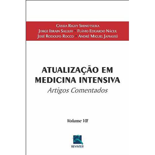 Tamanhos, Medidas e Dimensões do produto Livro - Atualização em Medicina Intensiva - Artigos Comentados - Volume 7 - Nacul