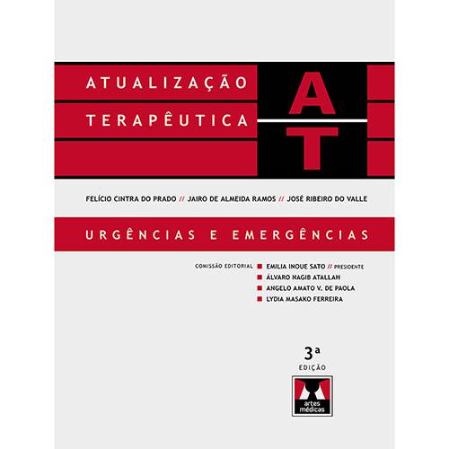 Tamanhos, Medidas e Dimensões do produto Livro - Atualização Terapêutica: Urgências e Emergências