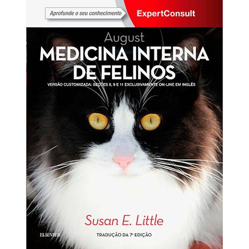 Tamanhos, Medidas e Dimensões do produto Livro - August Medicina Interna de Felinos