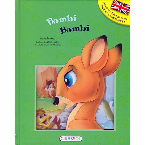 Tamanhos, Medidas e Dimensões do produto Livro - Bambi: Histórias Bilíngues em Inglês e Português