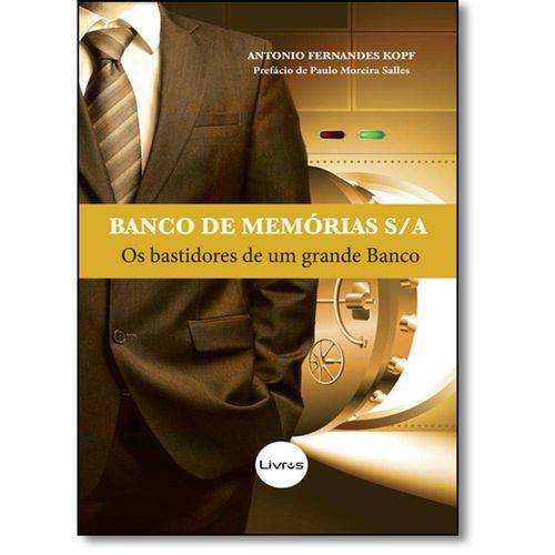 Tamanhos, Medidas e Dimensões do produto Livro - Banco de Memórias S-A: os Bastidores de um Grande Banco