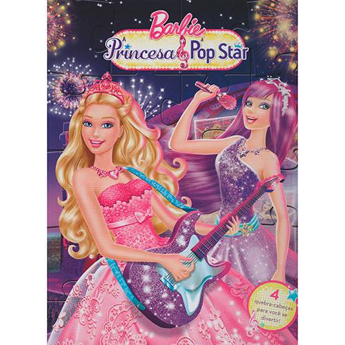 Tamanhos, Medidas e Dimensões do produto Livro - Barbie - a Princesa e a Pop Star