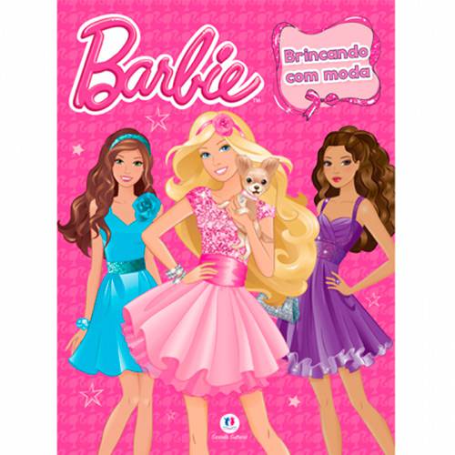 Tamanhos, Medidas e Dimensões do produto Livro - Barbie - Brincando com Moda