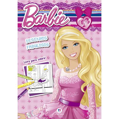 Tamanhos, Medidas e Dimensões do produto Livro - Barbie: Desenhos Fabulosos