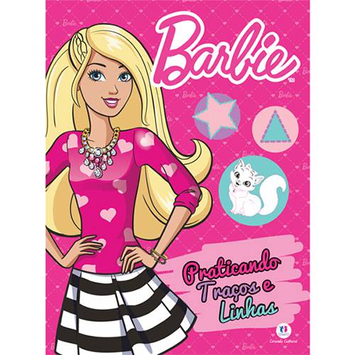 Tamanhos, Medidas e Dimensões do produto Livro - Barbie: Praticando Traços e Linhas