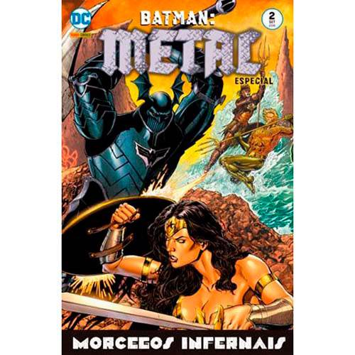Tamanhos, Medidas e Dimensões do produto Livro - Batman: Metal