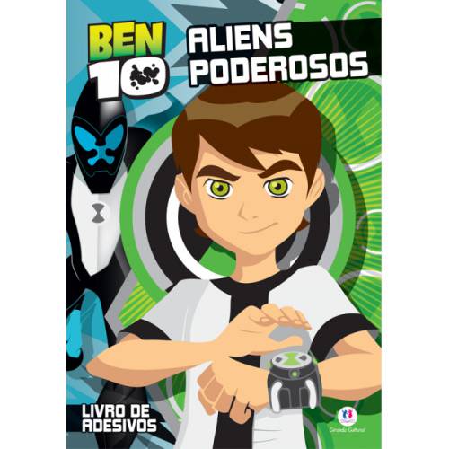 Tamanhos, Medidas e Dimensões do produto Livro - Ben10 Aliens Poderosos (Livro de Adesivos)