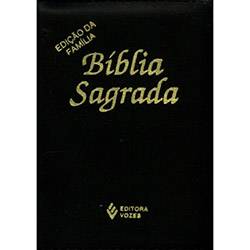 Tamanhos, Medidas e Dimensões do produto Livro - Bíblia Sagrada - Edição Família Média Ziper
