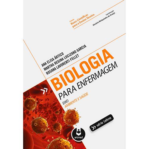 Tamanhos, Medidas e Dimensões do produto Livro - Biologia para Enfermagem - Série Tekne