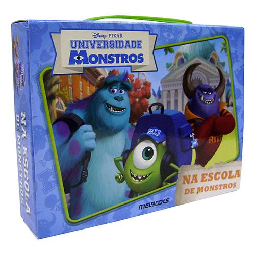 Tamanhos, Medidas e Dimensões do produto Livro - Box Disney Pixar Universidade Monstros