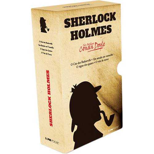 Tamanhos, Medidas e Dimensões do produto Livro - Box Especial Sherlock Holmes - 4 Volumes [Edição de Bolso]