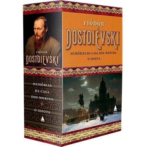 Tamanhos, Medidas e Dimensões do produto Livro - Box Fiódor Dostoiévski