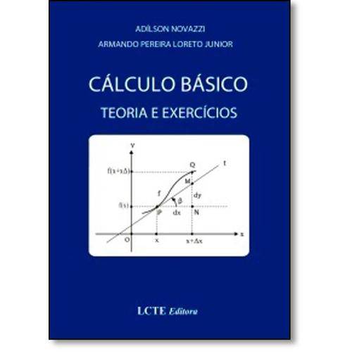Tamanhos, Medidas e Dimensões do produto Livro - Cálculo Básico: Teoria e Exercícios