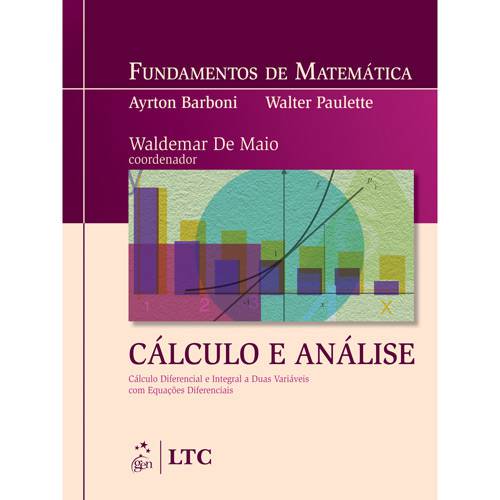 Tamanhos, Medidas e Dimensões do produto Cálculo e Análise: Cálculo Diferencial e Integral a Duas Variáveis com Equações Diferenciais