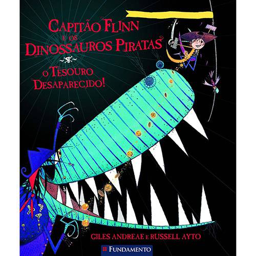 Tamanhos, Medidas e Dimensões do produto Livro - Capitão Flinn e os Dinossauros Piratas: o Tesouro Desaparecido