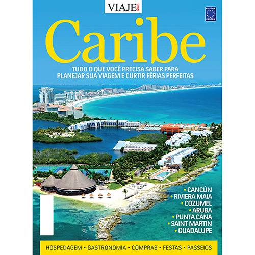 Tamanhos, Medidas e Dimensões do produto Livro - Caribe: Viaje Mais