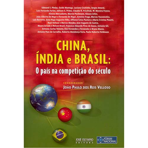 Tamanhos, Medidas e Dimensões do produto Livro - China, Índia e Brasil - o País na Competição do Século