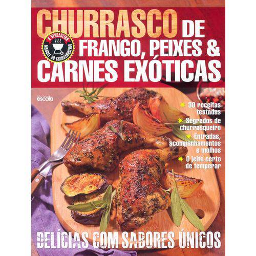 Tamanhos, Medidas e Dimensões do produto Livro Churrasco de Frango, Peixes Carnes Exóticas - Manual do Churrasqueiro