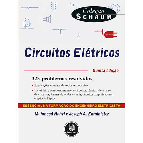 Tamanhos, Medidas e Dimensões do produto Livro - Circuitos Elétricos - Coleção Schaum