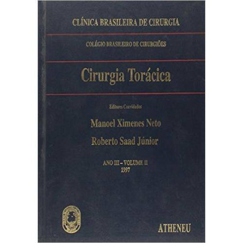 Tamanhos, Medidas e Dimensões do produto Livro - Cirurgia Torácica - Neto