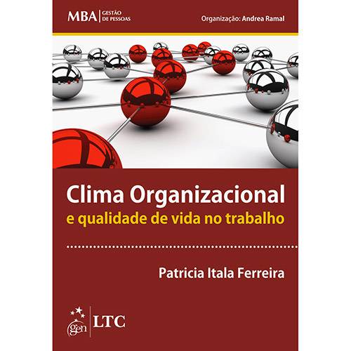 Tamanhos, Medidas e Dimensões do produto Livro - Clima Organizacional e Qualidade de Vida no Trabalho - Série MBA Gestão de Pessoas