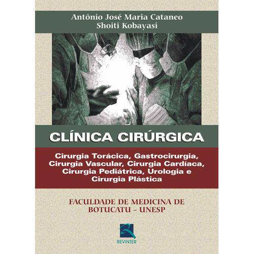 Tamanhos, Medidas e Dimensões do produto Livro - Clínica Cirurgica - Cataneo
