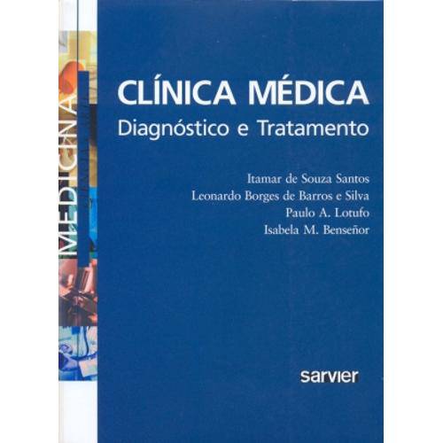 Tamanhos, Medidas e Dimensões do produto Livro - Clínica Médica: Diagnóstico e Tratamento - Benseñor