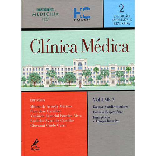 Tamanhos, Medidas e Dimensões do produto Livro - Clínica Médica - Vol. 2