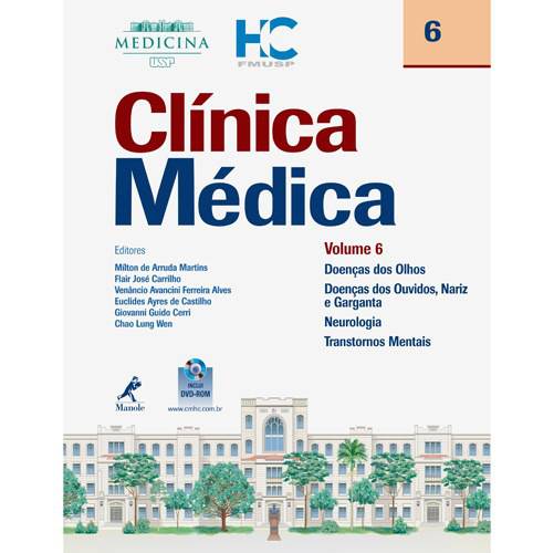 Tamanhos, Medidas e Dimensões do produto Livro - Clínica Médica - Volume 6