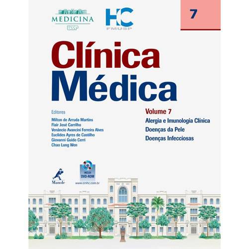 Tamanhos, Medidas e Dimensões do produto Livro - Clínica Médica - Volume 7