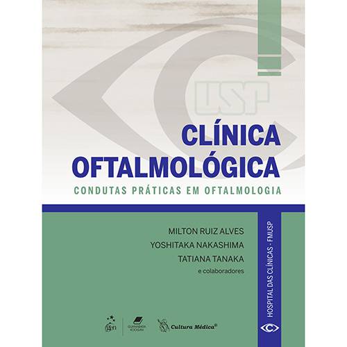 Tamanhos, Medidas e Dimensões do produto Livro - Clínica Oftalmológica: Condutas Práticas em Oftalmologia