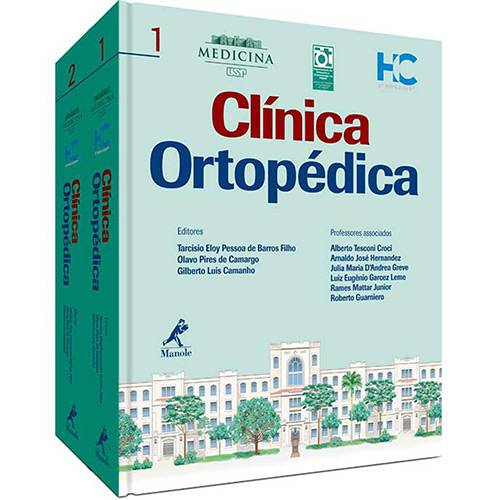 Tamanhos, Medidas e Dimensões do produto Livro - Clínica Ortopédica - com 2 Volumes