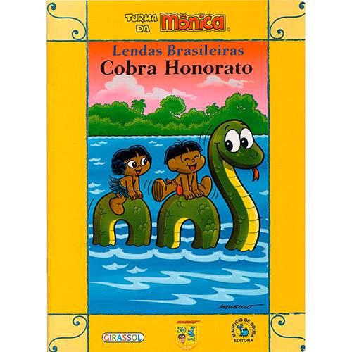 Tamanhos, Medidas e Dimensões do produto Livro - Cobra Honorato - Lendas Brasileiras - Turma da Mônica