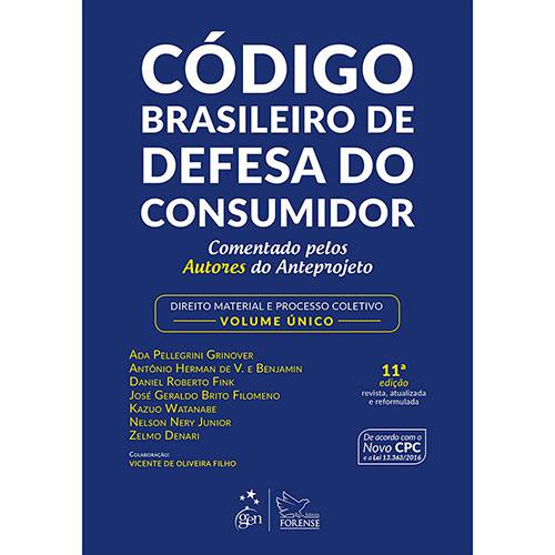 Tamanhos, Medidas e Dimensões do produto Livro - Código Brasileiro de Defesa do Consumidor - Comentado Pelos Autores do Anteprojeto