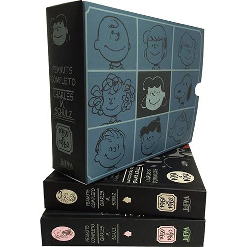 Tamanhos, Medidas e Dimensões do produto Livro - Coleção Peanuts Completo Vol. 5 e 6 - de 1959 a 1962