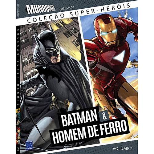 Tamanhos, Medidas e Dimensões do produto Livro - Coleção Super-heróis: Batman e Homem de Ferro Volume 2