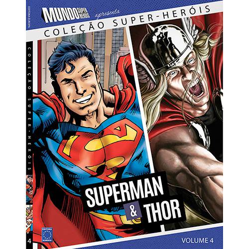 Tamanhos, Medidas e Dimensões do produto Livro - Coleção Super-heróis: Superman e Thor